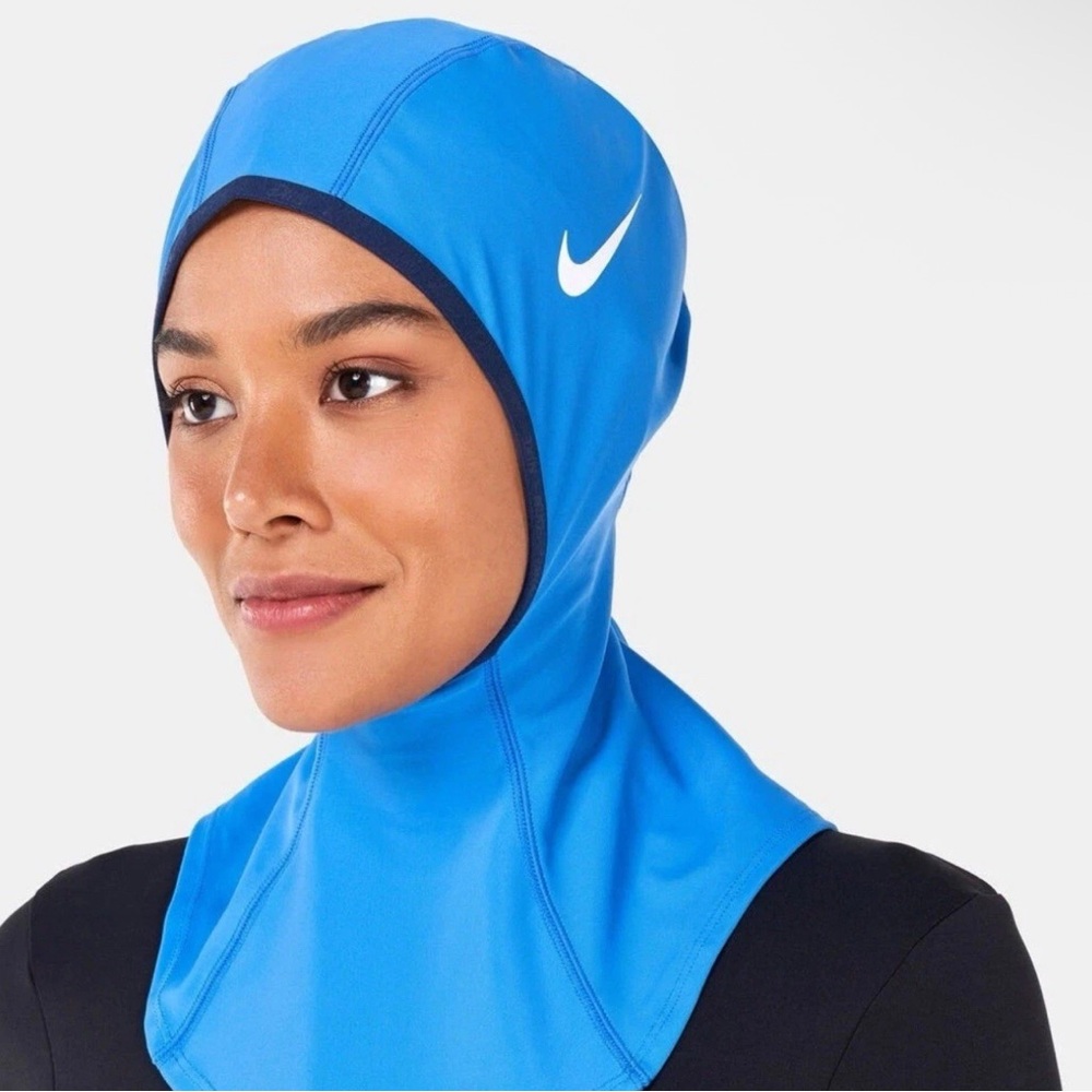 Nike Bright Blue Swim Hijab